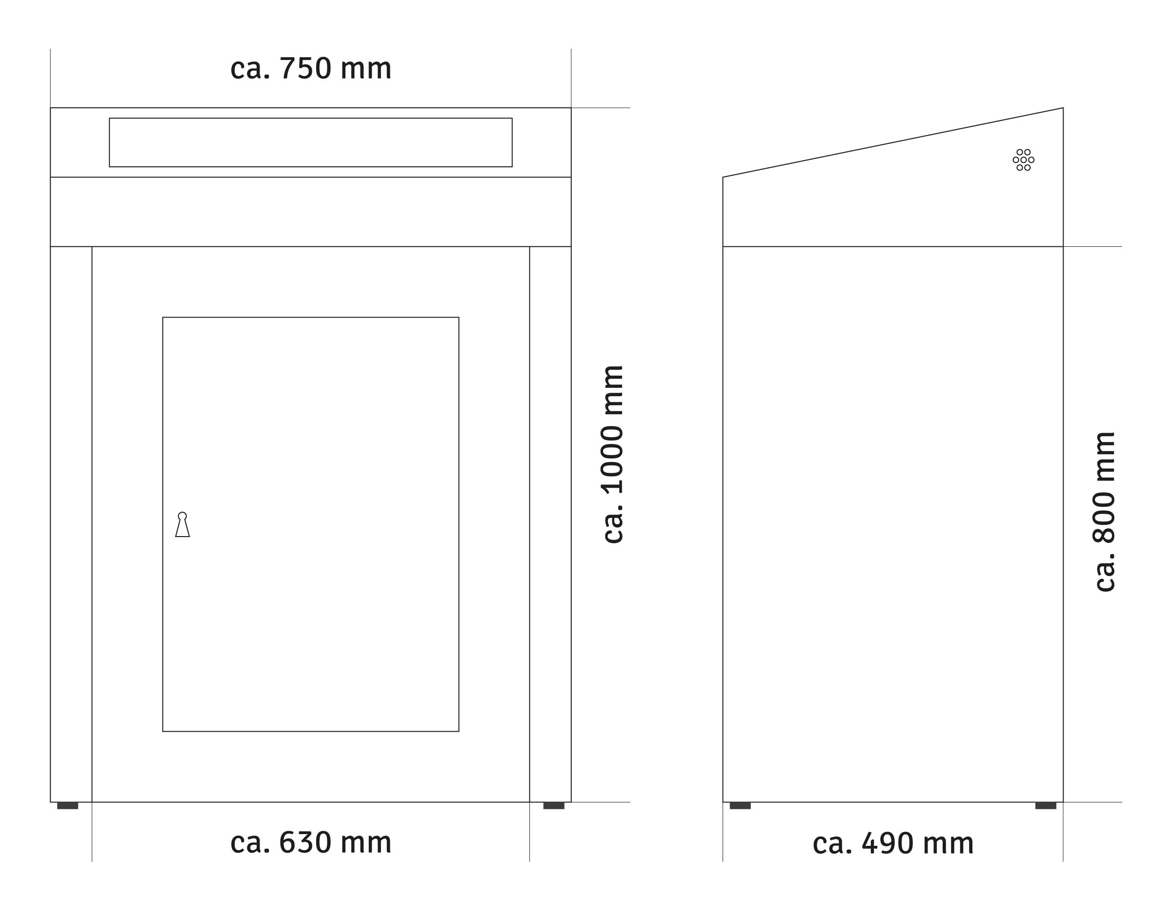 Pult-Medienstation